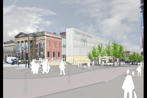 Architect BDP's design for Oldham Town Hall
